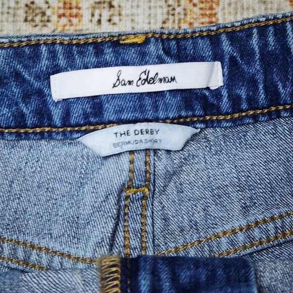 Sam Edelman The Derby Bermuda Shorts Size 2/26 - Picture 5 of 6